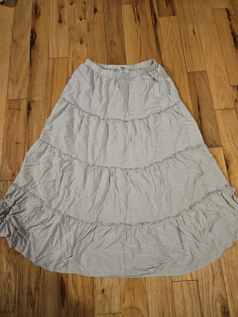 Tiered Maxi Skirt